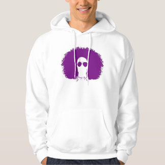 Fiston sweat - shirt à capuche blanc/pourpre de