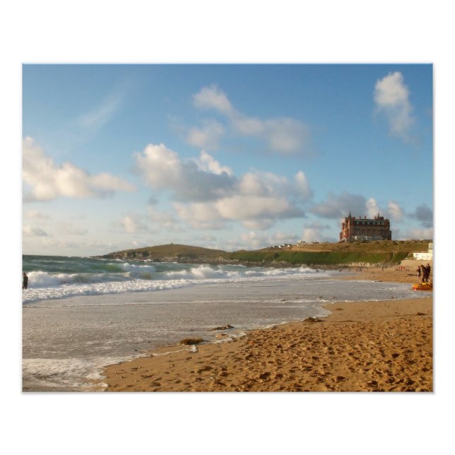 Fistral Beach Newquay Cornwall England Fotodruck (Vorne)