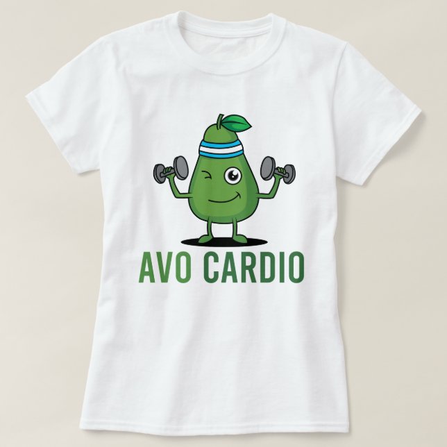 Fit Avocado T - Shirt (Design vorne)