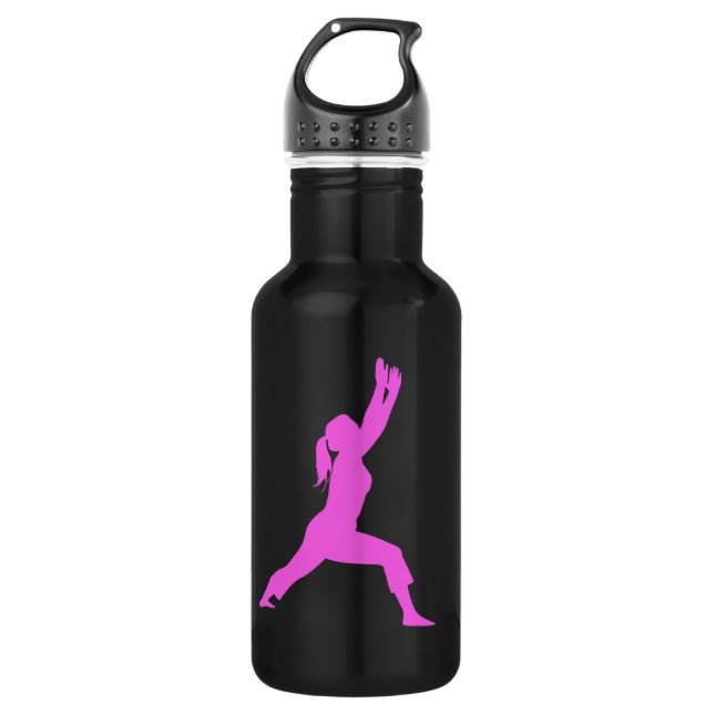 Fit-Bleib-Freiheits-Flasche Edelstahlflasche (Vorderseite)