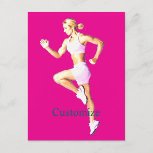 Fit Boxerin Thunder_Cove Postkarte