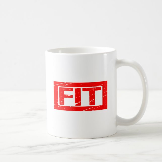 Fit-Briefmarke Kaffeetasse (Rechts)