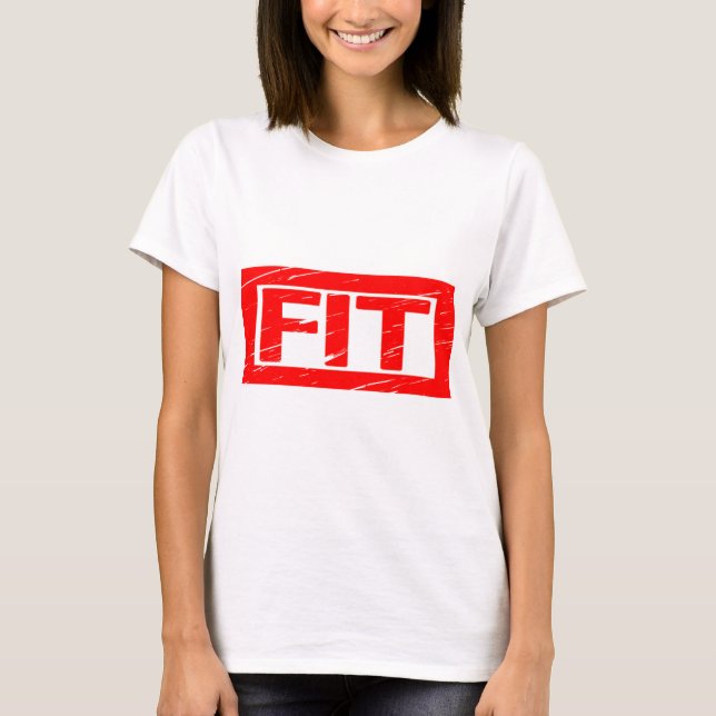 Fit-Briefmarke T-Shirt (Vorderseite)