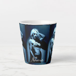 Fit Girl in den Schatten Thunder_Cove Milchtasse