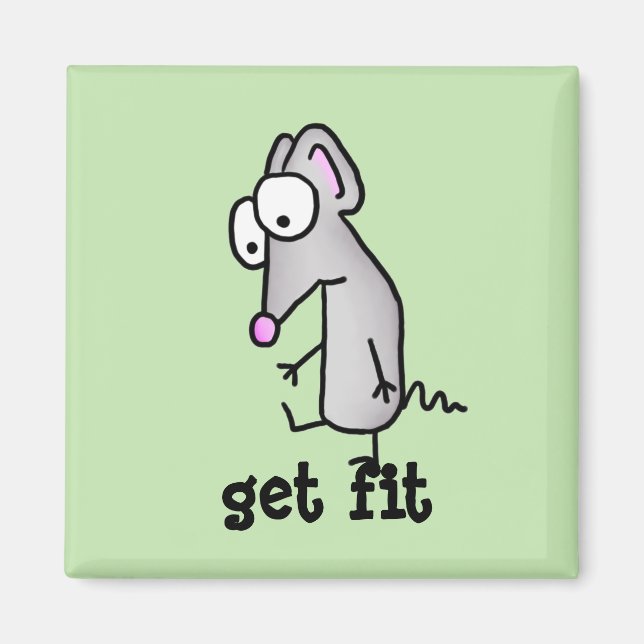 Fit Mouse Magnet (Vorne)