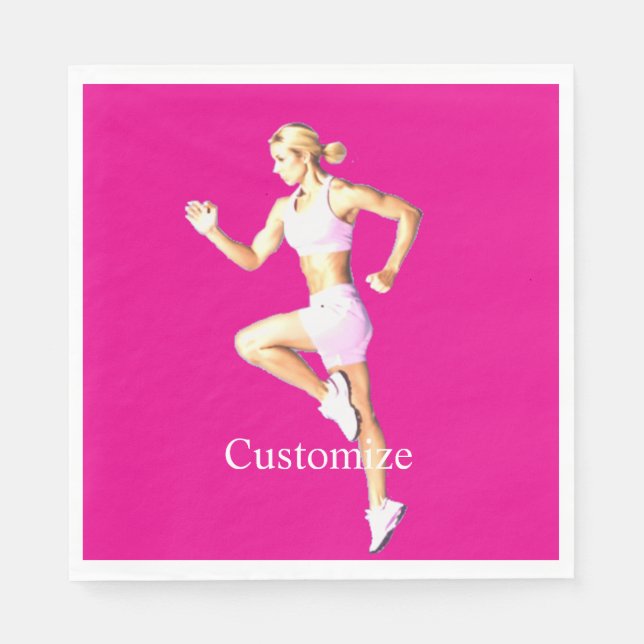 Fit Runnerin Thunder_Cove Serviette (Vorderseite)