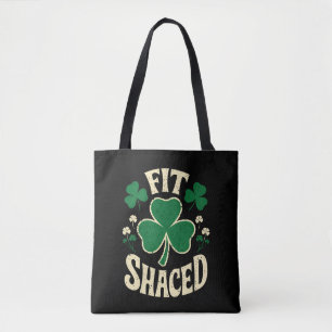 Fit Shaced Funny St Patrick's Day Irish Tasche