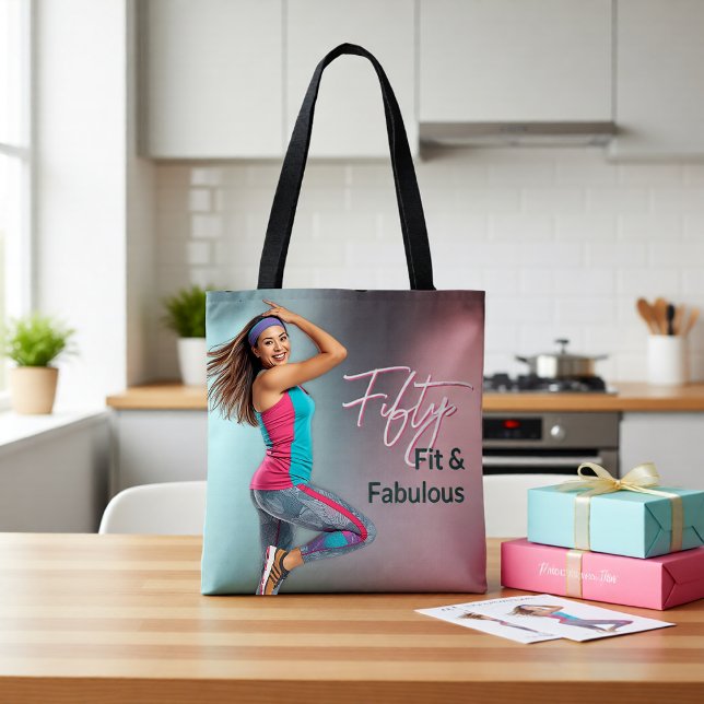 Fit und Fabelhaft Danke-Tüte Tasche (Von Creator hochgeladen)