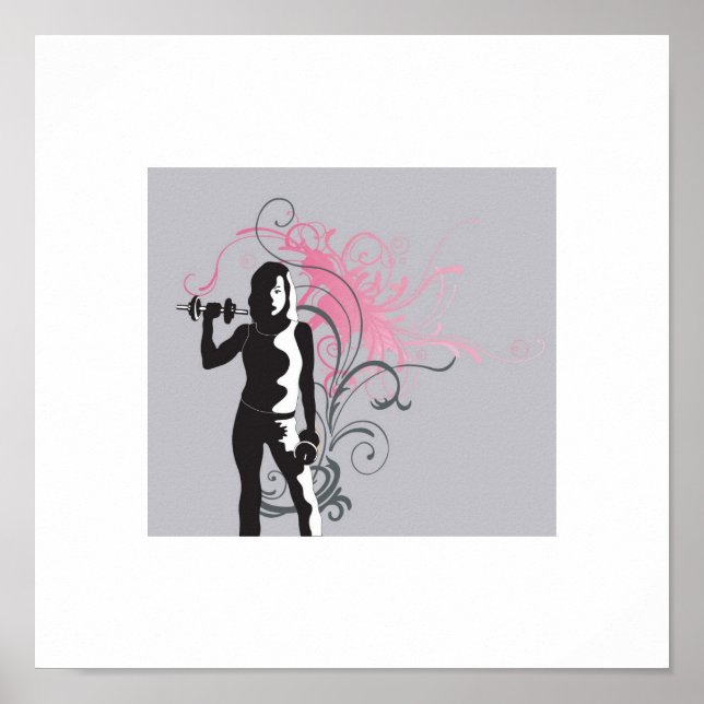 Fit Woman Poster (Vorne)