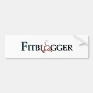 Fitblogger Logo-Autoaufkleber Autoaufkleber