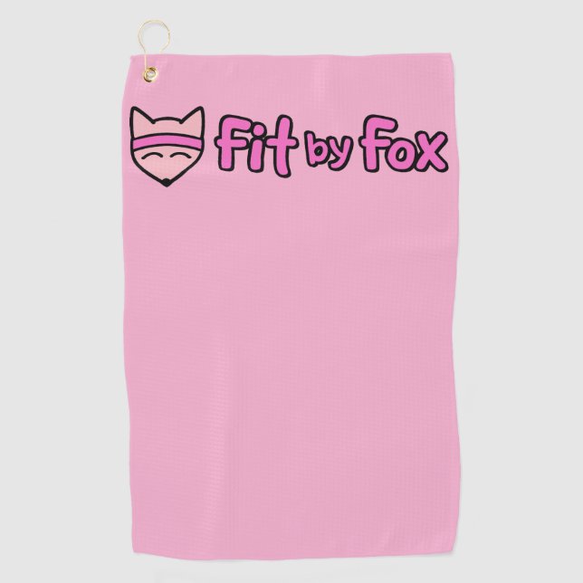 FitbyFox Fundamentals- Clip Handtuch (Vorderseite)
