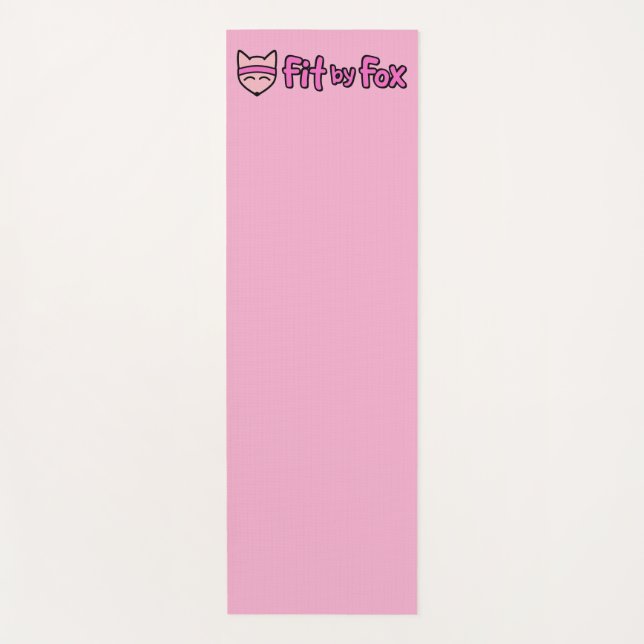 FitbyFox Fundamentals- Yoga Mat Yogamatte (Vorderseite)
