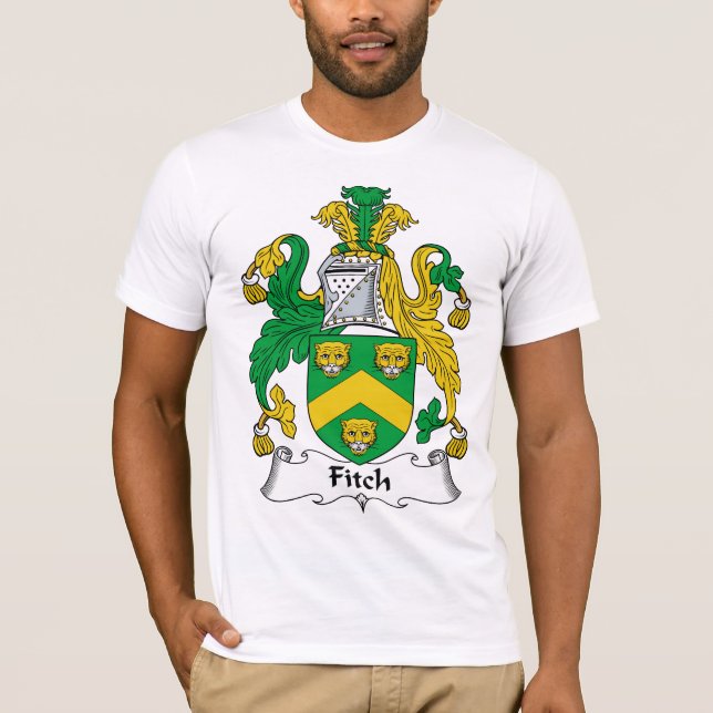 Fitch-Familienwappen T-Shirt (Vorderseite)