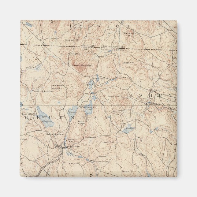 Fitchburg, Massachusetts Magnet (Vorne)