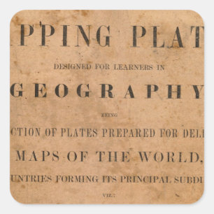 Fitchs Mapping-Teller Quadratischer Aufkleber