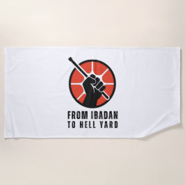 FITHY Logo Beach Towel Strandtuch