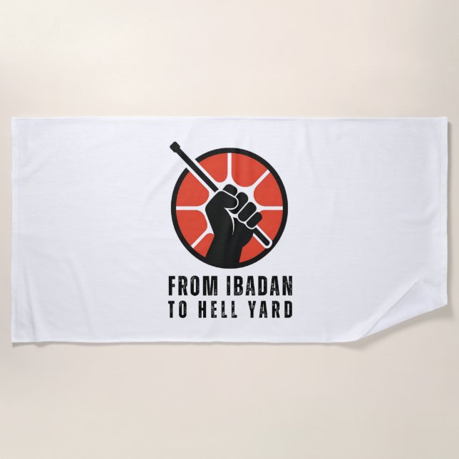 FITHY Logo Beach Towel Strandtuch (Vorderseite)