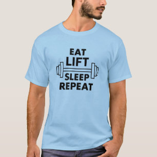 Fitnes Life T - Shirt. T - Shirt, Fitnessraum T-Shirt