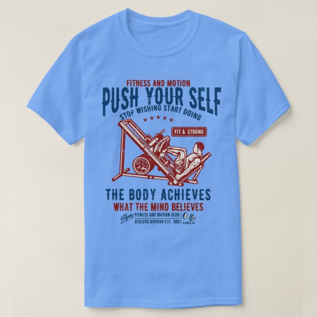 Fitness 10 T-Shirt (Design vorne)