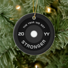 Fitness 2023 keramik ornament