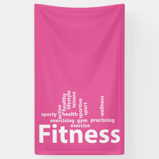 Fitness Banner (Vertikal)