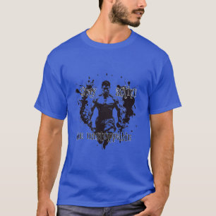 Fitness : Bleibe aktiv, unaufhaltsam sein B-W T-Shirt