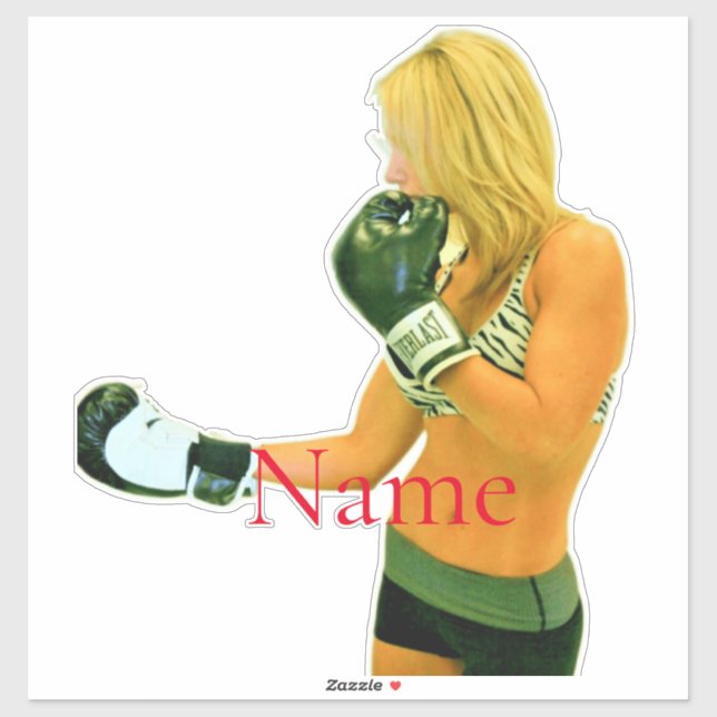 Fitness Boxing Thunder_Cove Aufkleber (Blatt)