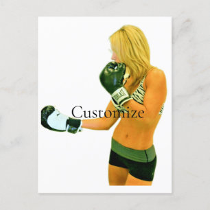 Fitness Boxing Thunder_Cove Postkarte
