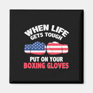 Fitness Boxring - Ich liebe Kickboxen Magnet