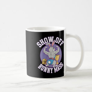 Fitness Bunny Bodybuilder Vom Sonnenblumen lassen Kaffeetasse
