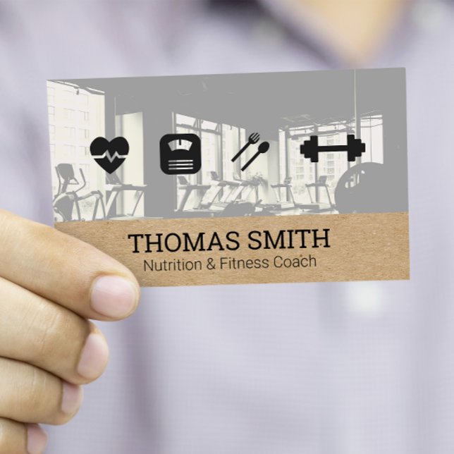 Fitness Coach | Ernährungsberaterin | Personal Tra Visitenkarte (Von Creator hochgeladen)