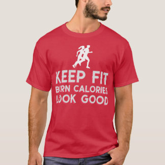 Fitness der behaltend Fitness T-Shirt