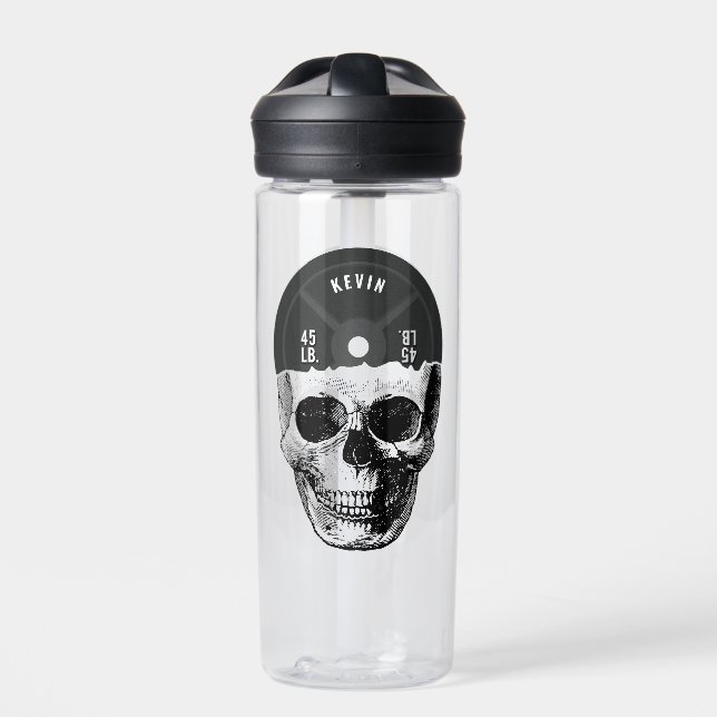 Fitness der Bodybuilding der Stützplatte Trinkflasche (Vorderseite)