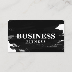 Fitness, die beruflichen dunkles SchwarzesGrunge Visitenkarte