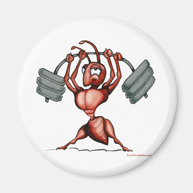 Fitness Diva Magnet (Vorne)