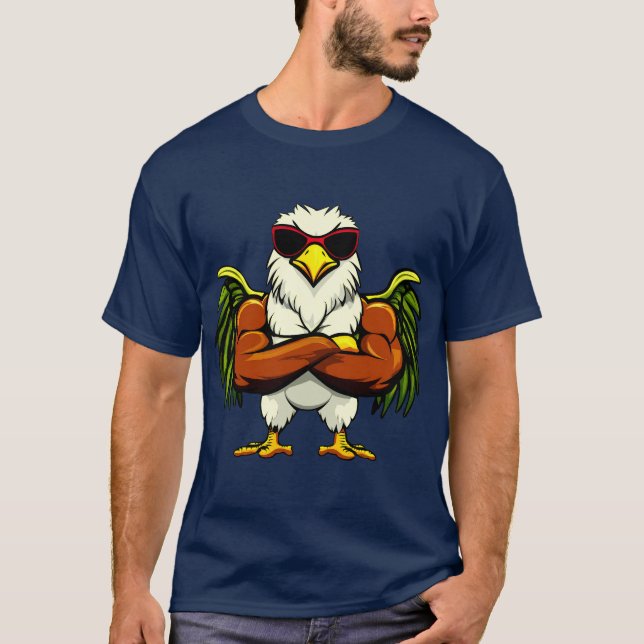 Fitness Eagle T - Shirt (Vorderseite)
