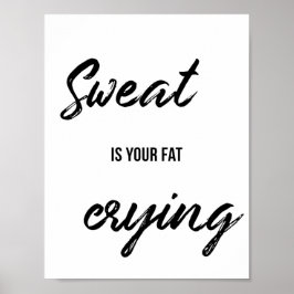 Fitness, Fitnessraum, Motivierend Wanddekoration Poster