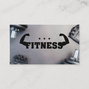 Fitness Flex-Symbol Fitnessgeräte Terminkarte
