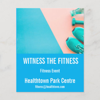 Fitness Flyer Fitness Ereignis oder Expo