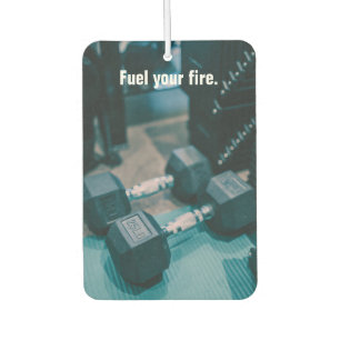 Fitness Foto - Feuer tanken Autolufterfrischer