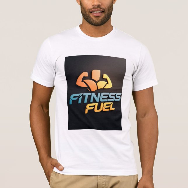 Fitness-Fuel-T-Shirt T-Shirt (Vorderseite)