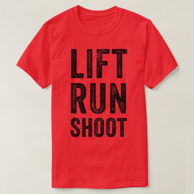 Fitness für den Auftrieb T-Shirt (Design vorne)