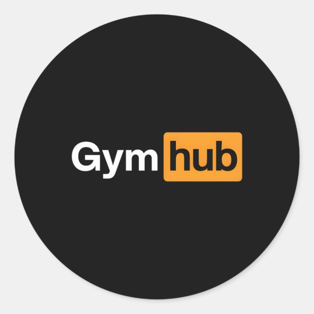 Fitness für die Gewichtssportunterhaltsbrücke Runder Aufkleber (Vorderseite)
