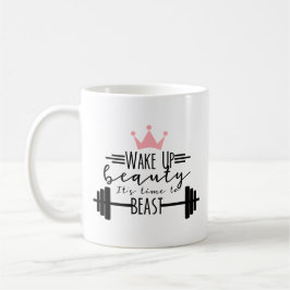 Fitness für personalisierte Frauengewichte Kaffeetasse