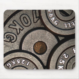 Fitness für Schwarzgymnasien Mousepad