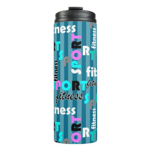 Fitness für Sportbekleidung Thermosbecher