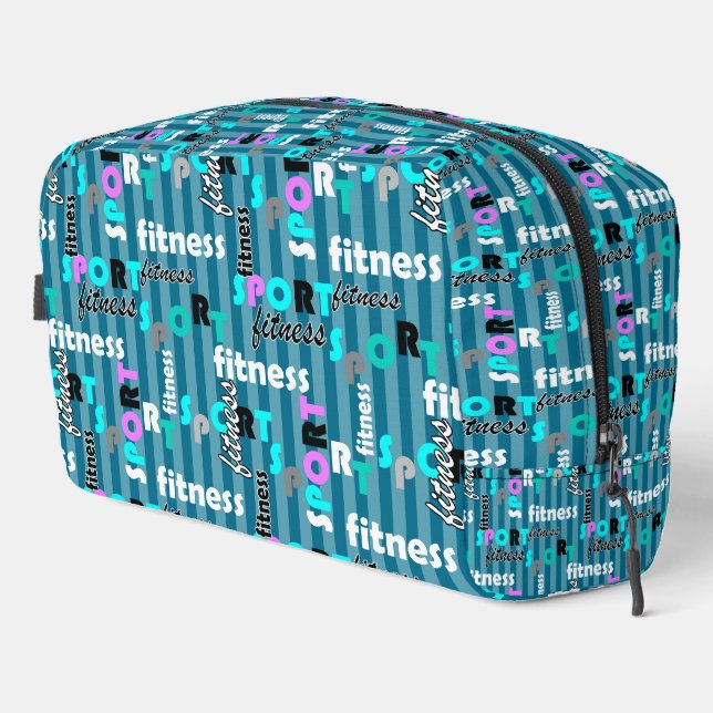 Fitness für Sportbekleidung Waschbeutel (Rechte Ecke)