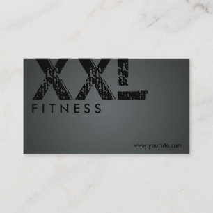 Fitness - Geschäfts-Karten Visitenkarte