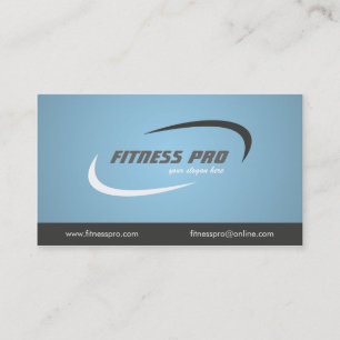 Fitness - Geschäfts-Karten Visitenkarte