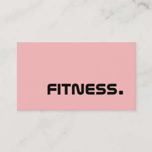Fitness - Geschäfts-Karten Visitenkarte